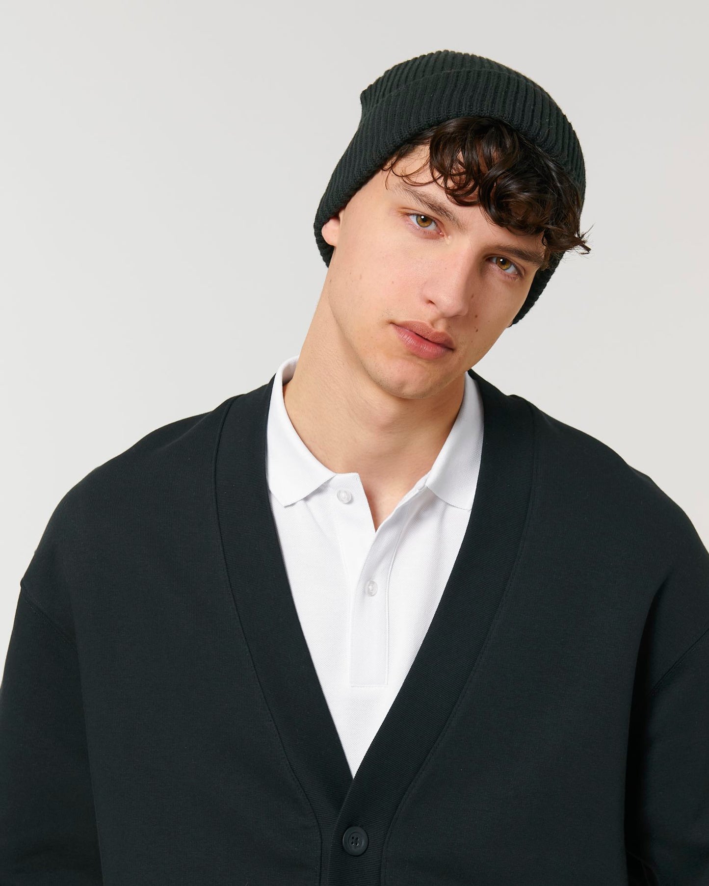 Fisherman Beanie - STAU771 - Black