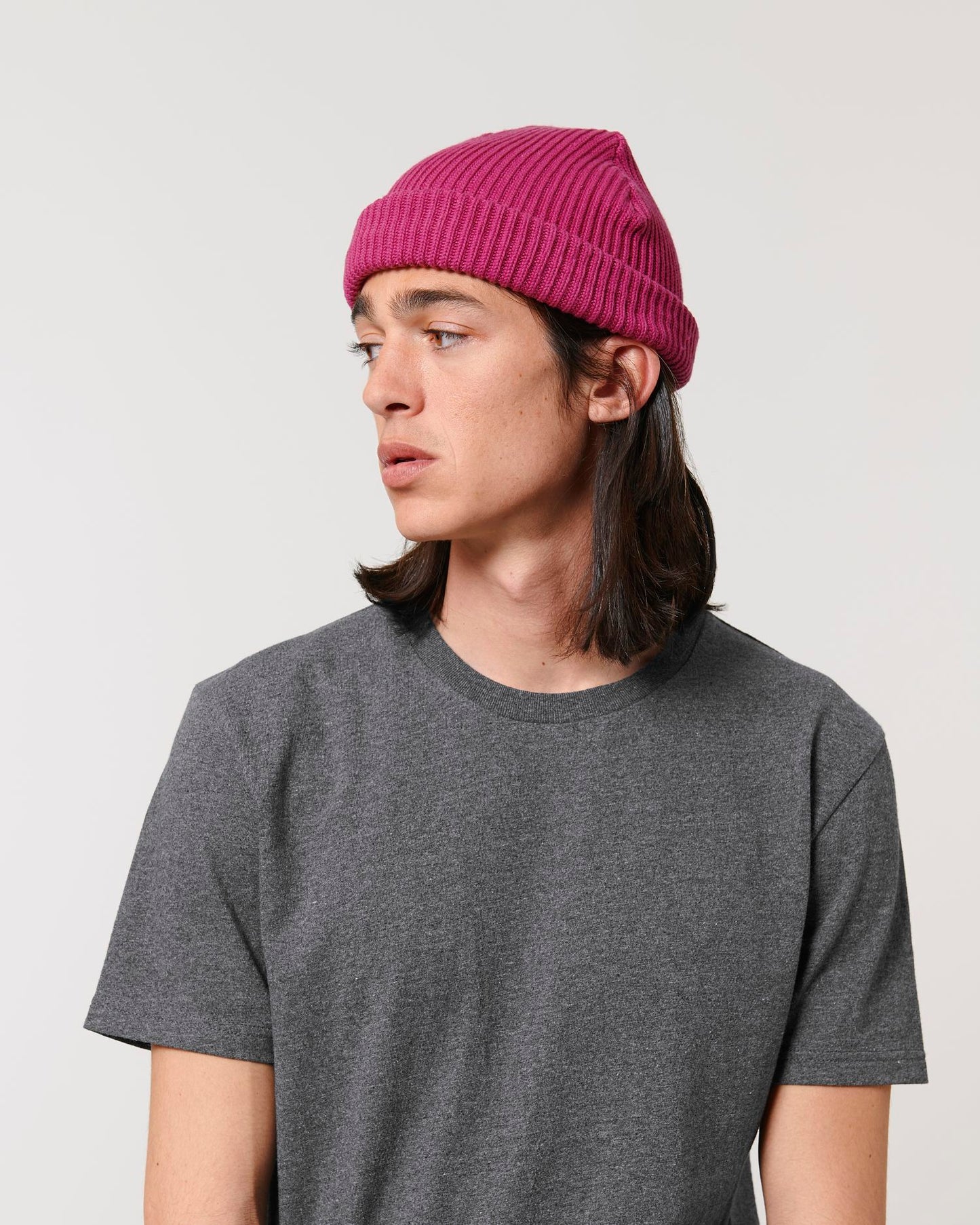 Fisherman Beanie - STAU771 - Orchid Flower