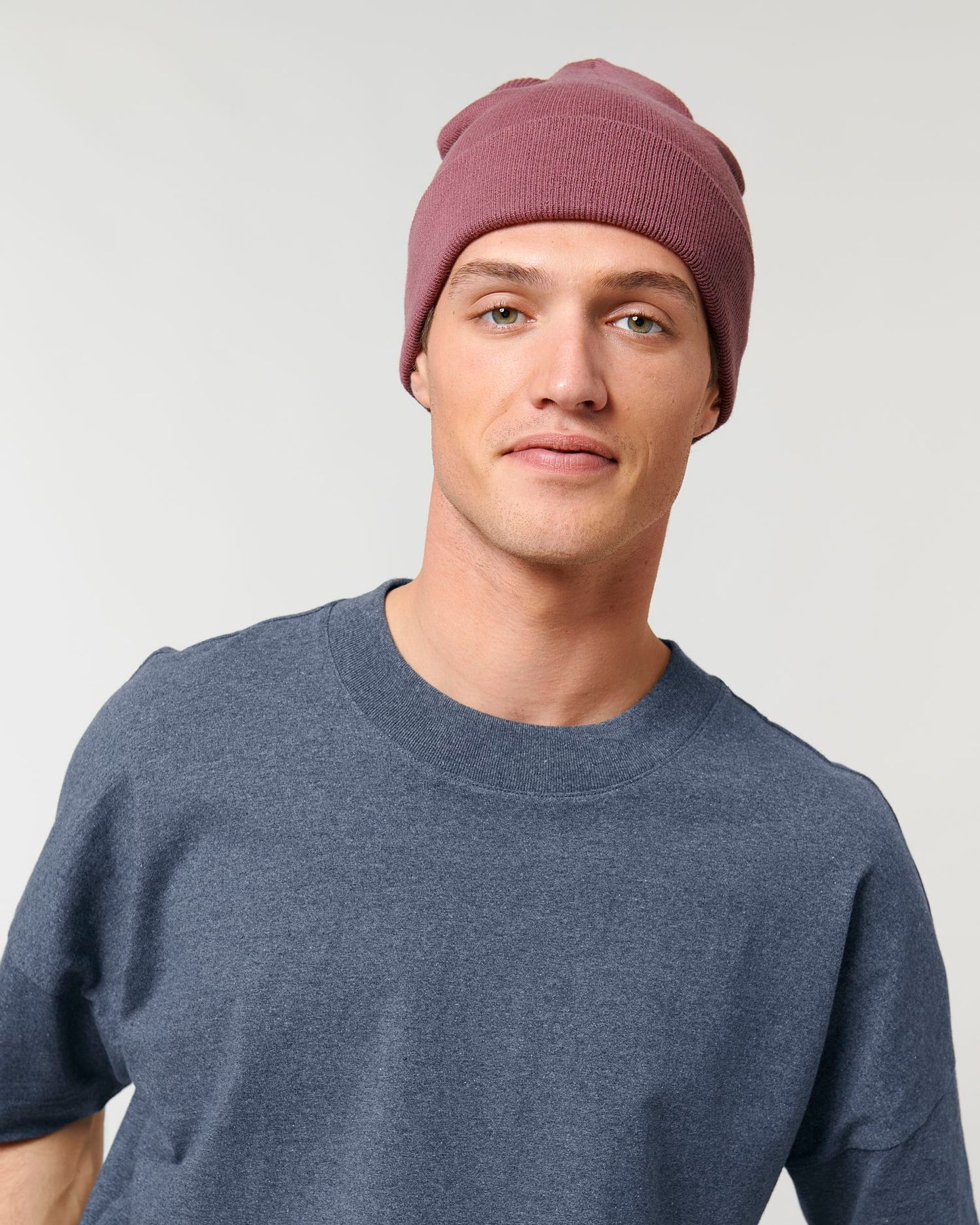 Rib Beanie - STAU772 - Hibiscus Rose