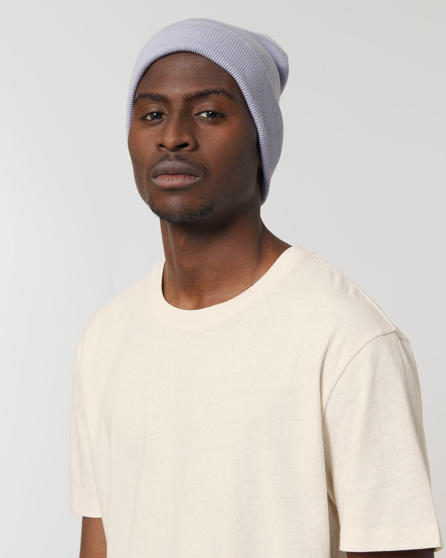 Rib Beanie - STAU772 - Lavender