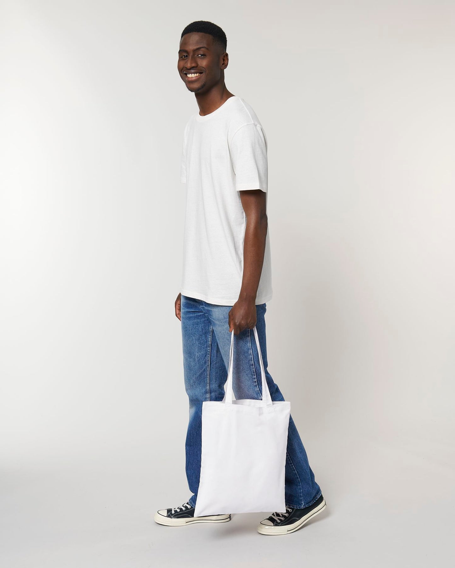 Light Tote Bag - STAU773 - White
