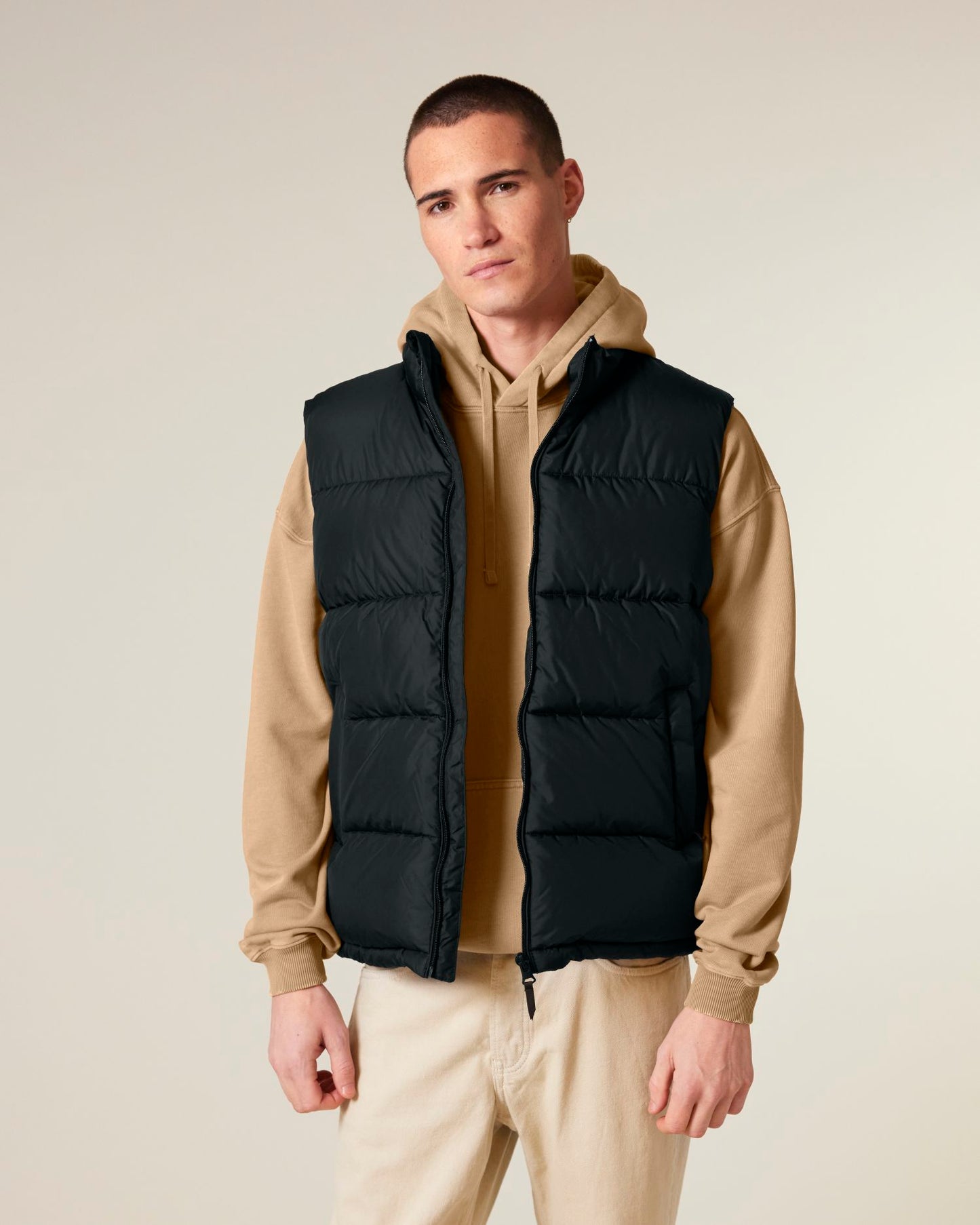 Puffer Gilet - STJU250 - Black