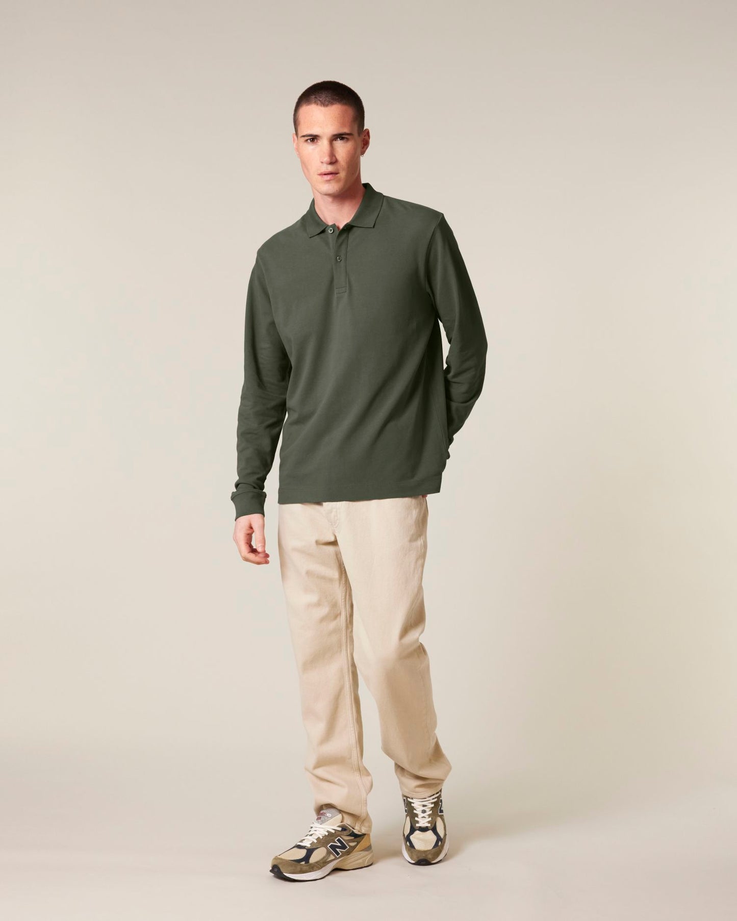 Prepster 2.0 Long Sleeve - STPU223 - Khaki