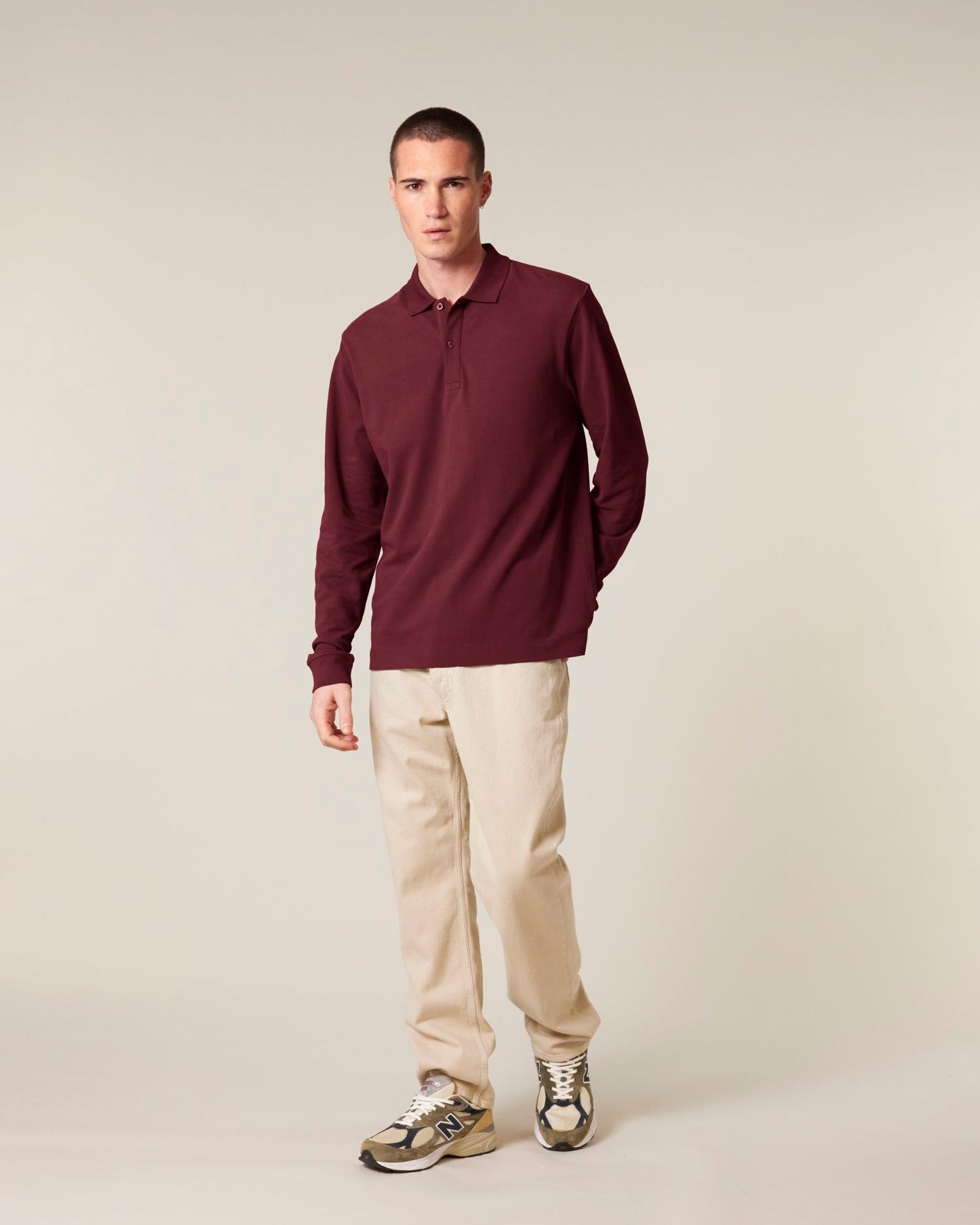 Prepster 2.0 Long Sleeve - STPU223 - Burgundy