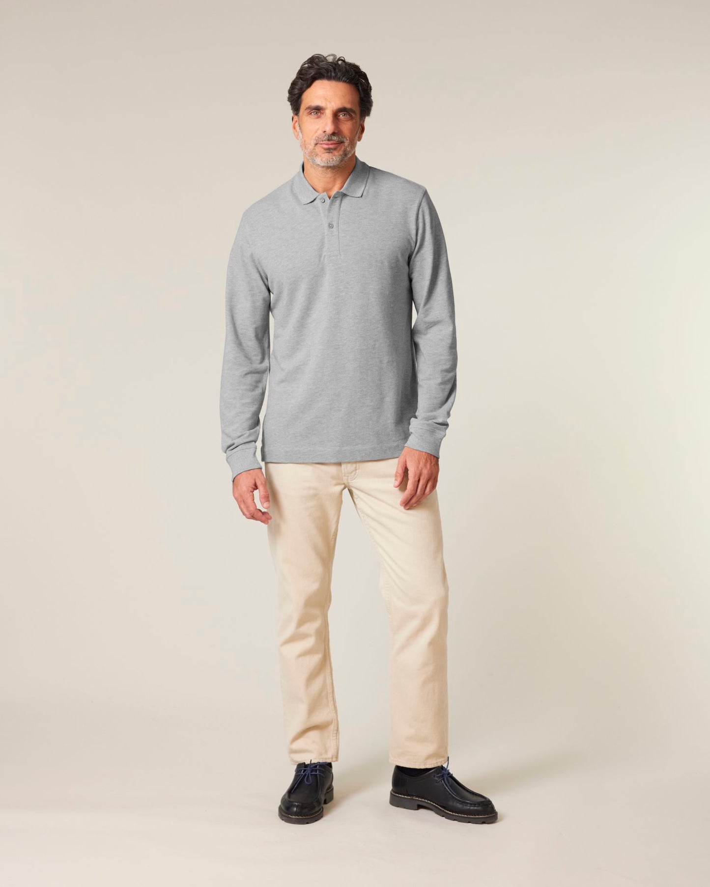 Prepster 2.0 Long Sleeve - STPU223 - Heather Grey