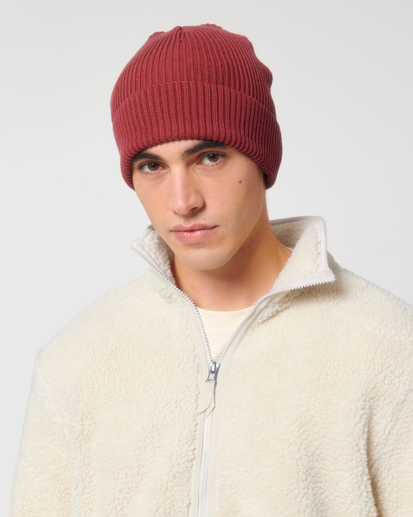 Fisherman Beanie - STAU771 - Red Earth
