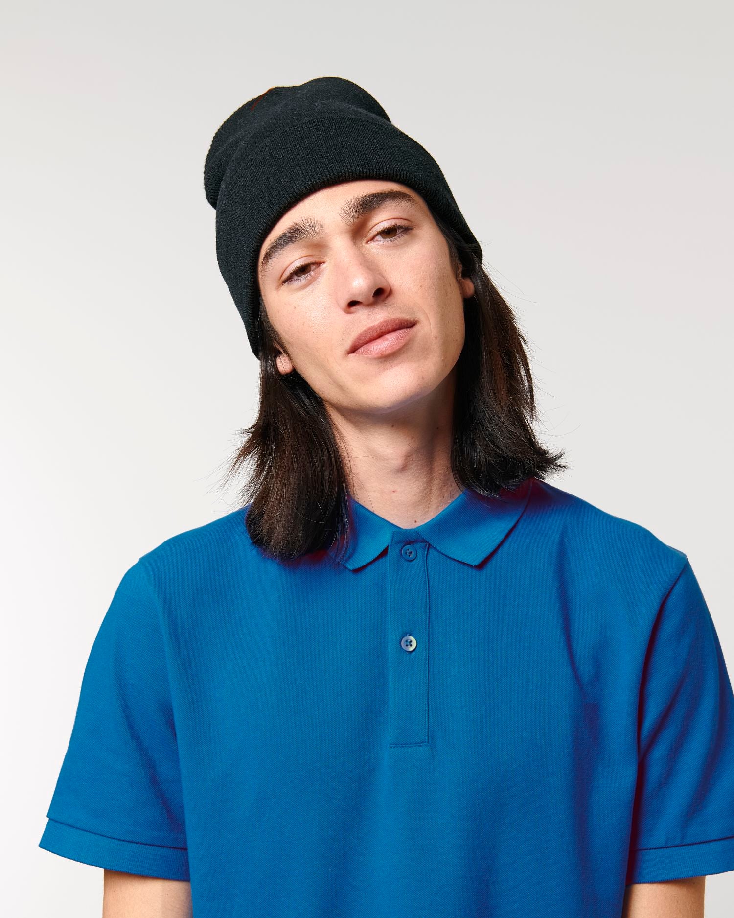 Rib Beanie - STAU772 - Black