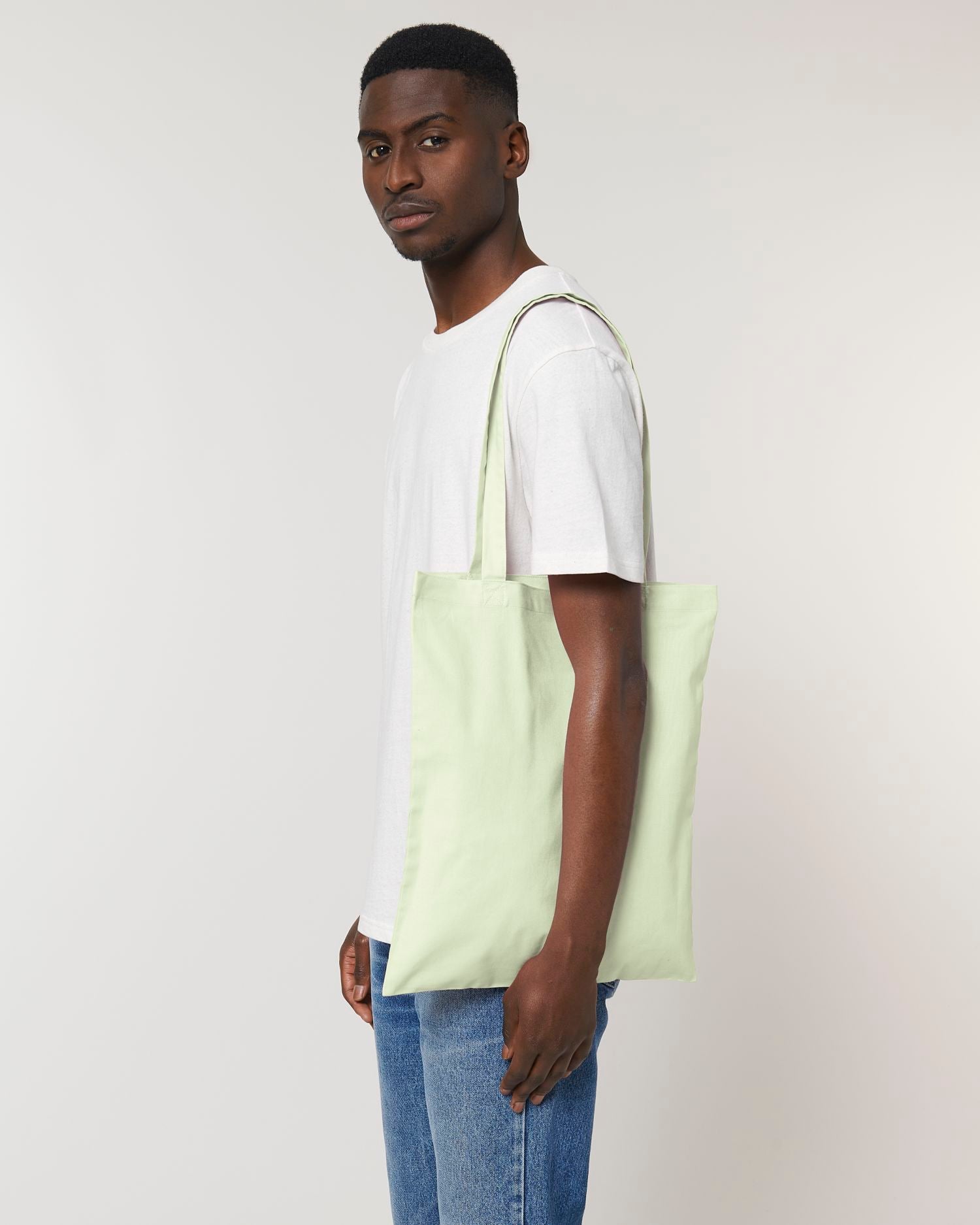 Light Tote Bag - STAU773 - Stem Green