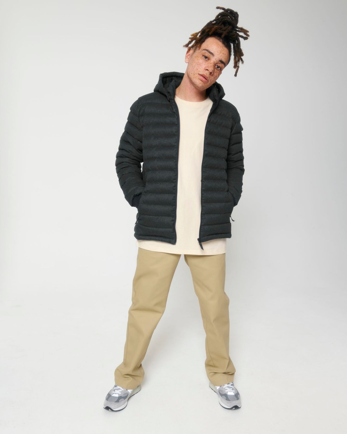 Stanley Voyager Wool-Like - STJM889 - Dark Heather Grey