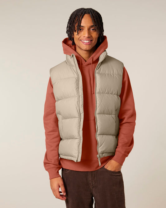 Puffer Gilet - STJU250 - Desert Dust