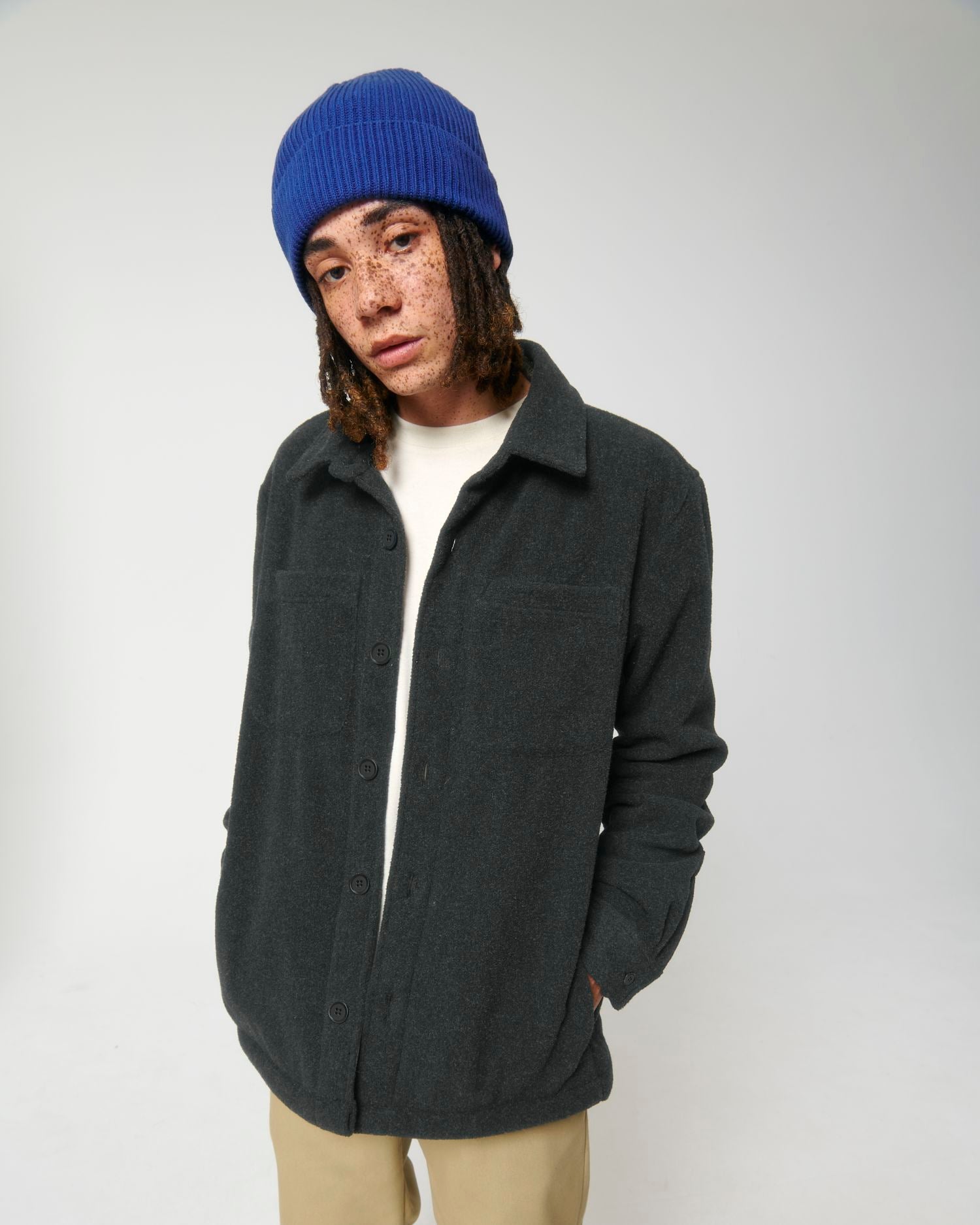 River - STJU845 - Dark Heather Grey