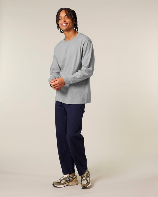 Freestyler Long Sleeve - STTU200 - Heather Grey