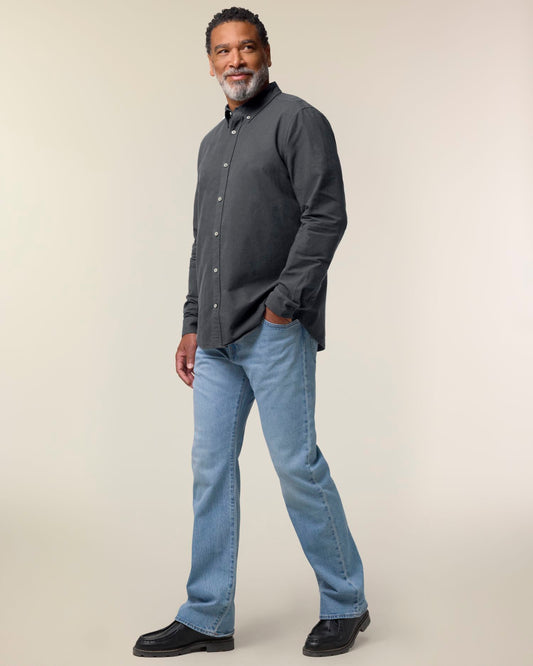 Stanley Oxford Shirt - STWM968 - Anthracite